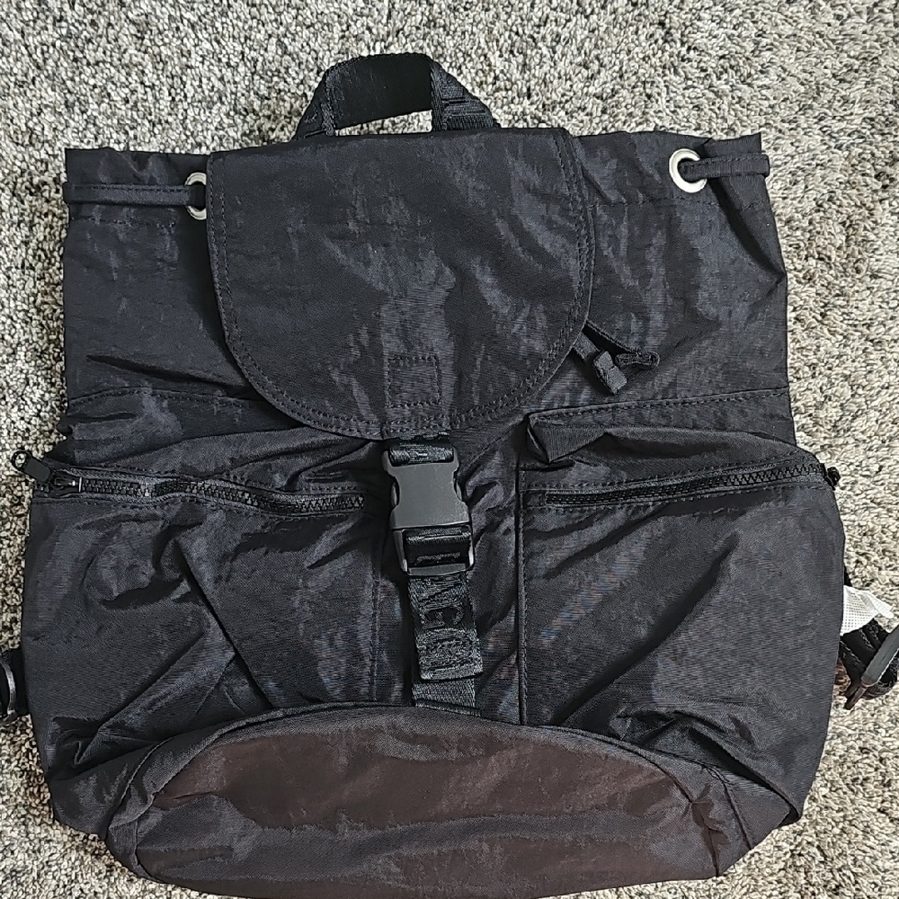 BAGGU Black Nylon Women's Backpack